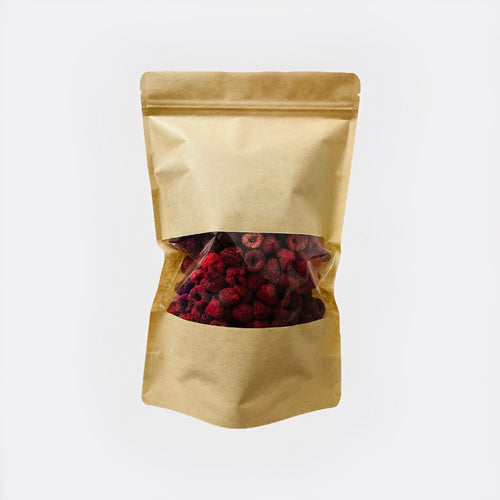 Gefriergetrocknete Himbeeren