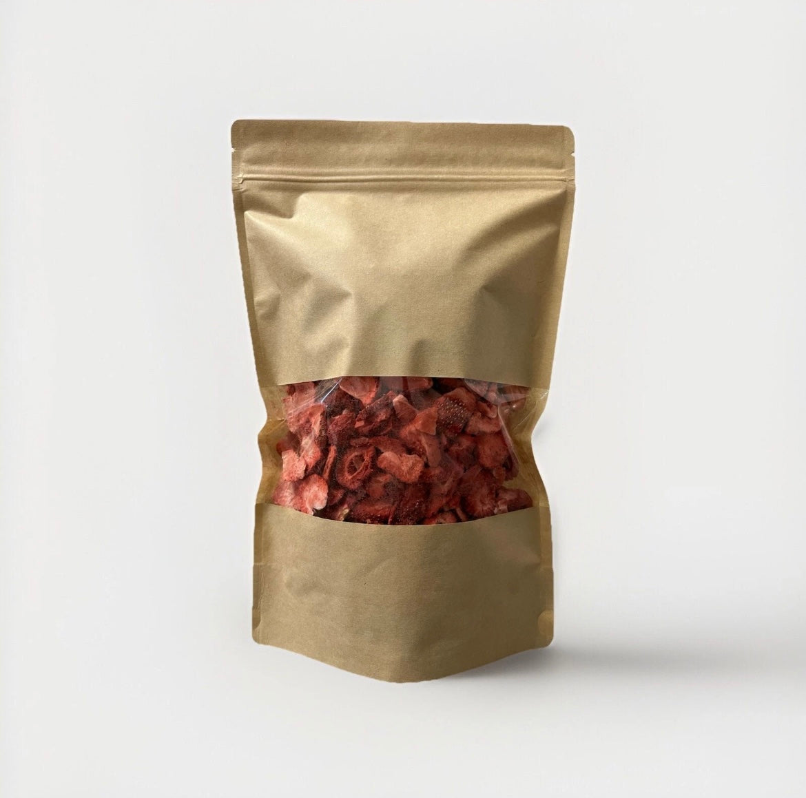 Gefriergetrocknete Erdbeerscheiben